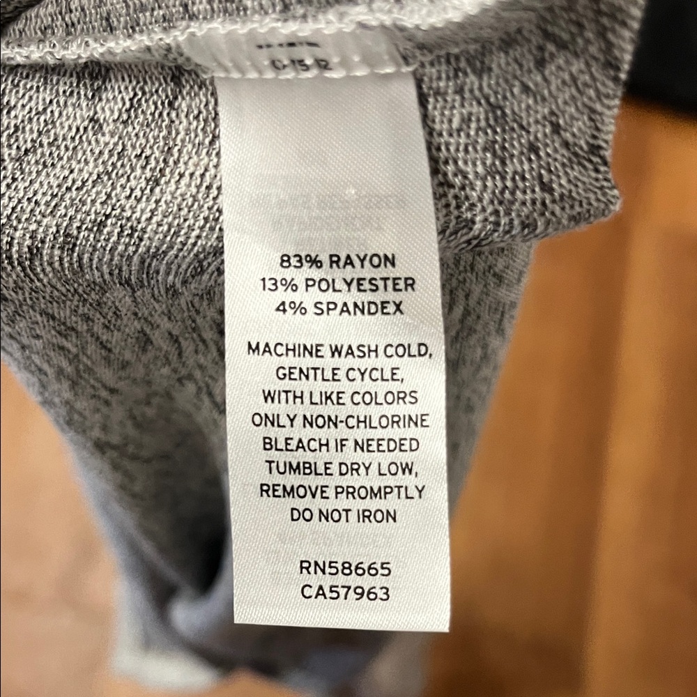 Harper Canyon Heather Gray Midi Dress - Picture 3 of 3